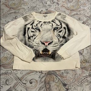 Express brand Tiger sweatshirt size Medium